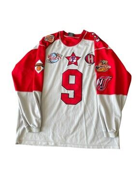 Vintage 90s Philly Long Sleeve Basketball Patched Jersey Shirt